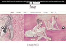 Tablet Screenshot of dancegallerycollection.com